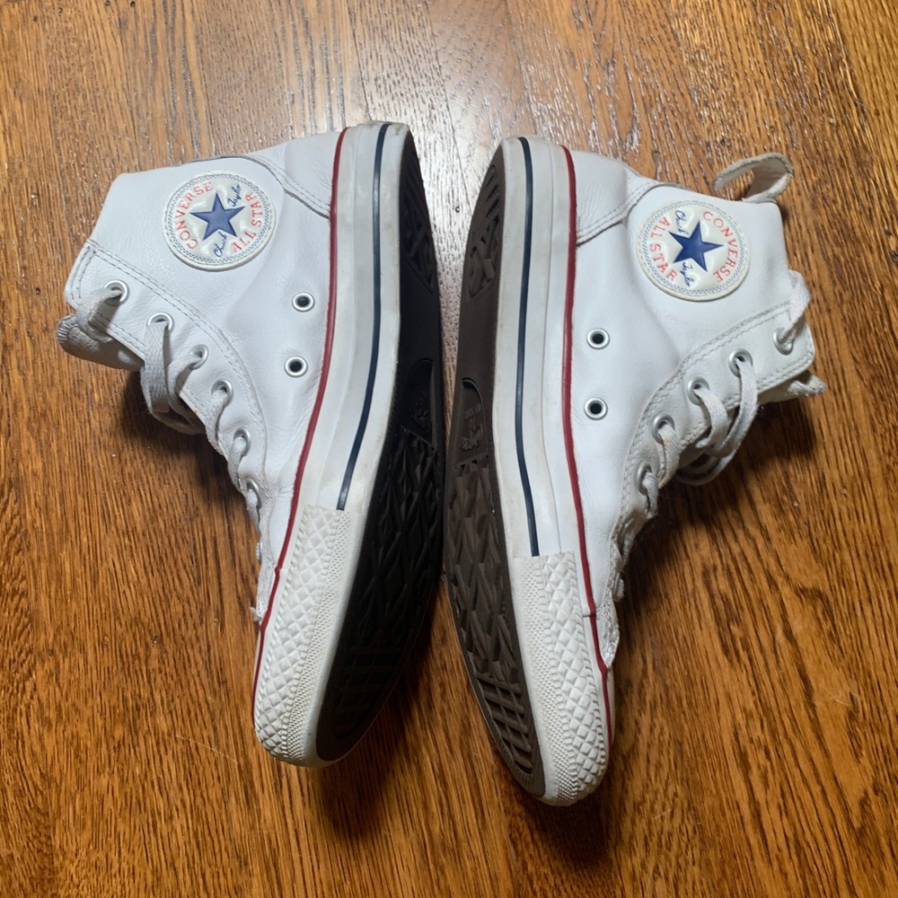 Used leather converse with life left!